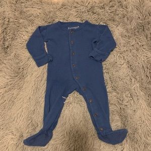 L’ovedBaby thermal footie pajamas 6-9 months